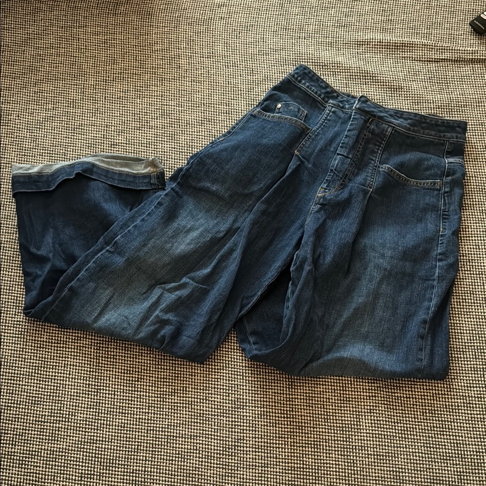 Pilcro wide leg jeans